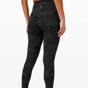 Lululemon Align HR Pant 25" - Black Camo